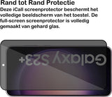 Privacy Screenprotector geschikt voor Samsung Galaxy S23 Plus - Glas Screen Protector FullGuard