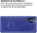 Camera Screenprotector geschikt voor Samsung Galaxy A31 - Glas Screen Protector