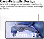 Screenprotector geschikt voor Xiaomi Mi 11T - Beschermglas - Glas Screen Protector