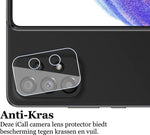 Camera Screenprotector geschikt voor Samsung Galaxy A53 - Gehard Glas Beschermglas Tempered Glass Screen Protector