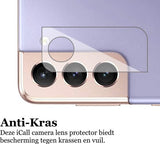 Camera Screenprotector geschikt voor Samsung Galaxy S21 FE - Gehard Glas Beschermglas Tempered Glass Screen Protector