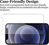 Screenprotector geschikt voor iPhone 13 Mini - Glas Screen Protector