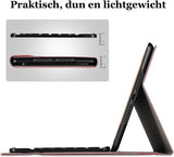 iPad 2020 / 2019 Hoes met Toetsenbord - 10.2 inch - iPad 2020 / 2019 Hoes Book Case Cover Hoesje met Toetsenbord Zwart