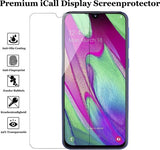 Screenprotector geschikt voor Samsung Galaxy A40 - Glas Screen Protector