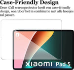 Screenprotector geschikt voor Xiaomi Pad 5 - Gehard Glas Beschermglas Tempered Glass Screen Protector
