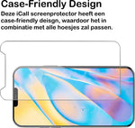 Screenprotector geschikt voor iPhone 12 Pro - Glas Screen Protector