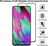 Samsung A40 Screenprotector Glas - Samsung Galaxy A40 Screenprotector - Samsung A40 Screen Protector Full - Screenprotector Samsung A40
