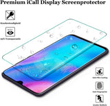 Screenprotector geschikt voor Huawei P30 Lite - Tempered Glass Gehard Glas - Case Friendly