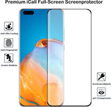 Screenprotector geschikt voor Huawei P40 - Full Screen Protector Glas
