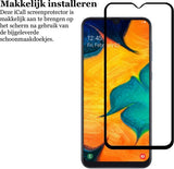 Screenprotector geschikt voor Samsung A50 - FullGuard Screen Protector