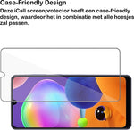Screenprotector geschikt voor Samsung Galaxy A31 - FullGuard Glas Screen Protector