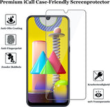 Screenprotector geschikt voor Samsung M31 - Full Screen Protector Glas