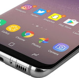 Screenprotector geschikt voor Samsung Galaxy S8+ Plus - Volledige 360 Graden Bescherming Edged (3D) Glas PET Folie Screenprotector Transparant 0.2mm 9H
