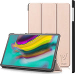 Samsung Galaxy Tab S5e Hoes - Smart Book Case Hoesje - iCall - Goud