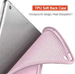 iPad 2022 Hoes - iPad 10e Generatie 10.9 Inch - Trifold Smart Cover Book Case Leer Tablet Hoesje Roze