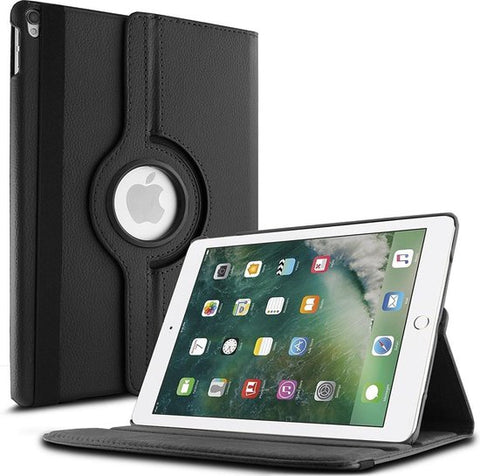 iCall - Apple iPad Mini (2019) / Mini 4 Hoes - Book Case 360 Graden Draaibare Cover - Zwart