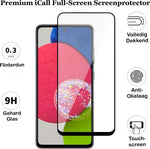Screenprotector geschikt voor Samsung A52s - Full Screen Protector