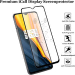 Screenprotector geschikt voor OnePlus 7 - Tempered Glass Gehard Glas - Full Screen Cover Volledig Beeld - iCall