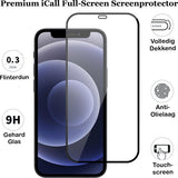 Screenprotector geschikt voor iPhone 13 Pro Max - FullGuard Screen Protector