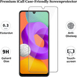 Screenprotector geschikt voor Samsung Galaxy M22 - Screen Protector Glas