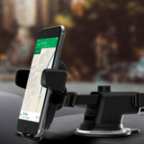 Telefoonhouders Auto met Zuignap - One-Hand Fixation GSM Smartphone Houder voor Dashboard en Voorruit
