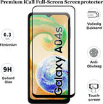 Screenprotector geschikt voor Samsung Galaxy A04s / A13 5G - Gehard Glas Screen Protector FullGuard