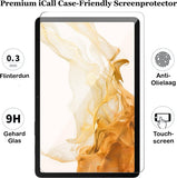 Screenprotector geschikt voor Samsung Galaxy Tab S9 - Gehard Glas Screen Protector GlassGuard