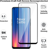Screenprotector geschikt voor OnePlus Nord CE 2 - Gehard Glas Beschermglas Tempered Glass Volledig Dekkende Screen Protector