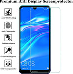 Screenprotector geschikt voor Huawei Y7 (2019) - Tempered Glass Gehard Glas - Case Friendly