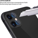 Camera Screenprotector geschikt voor iPhone 11 Pro Max - Glas Screen Protector