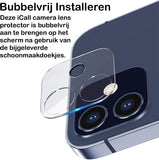 Camera Screenprotector geschikt voor iPhone 12 Mini - Glas Screen Protector