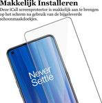 Screenprotector geschikt voor OnePlus Nord CE 2 - Gehard Glas Beschermglas Tempered Glass Screen Protector