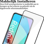 Xiaomi Redmi 10 - Beschermglas Full Screenprotector - Glas Screen Protector