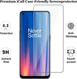 Screenprotector geschikt voor OnePlus Nord CE 2 - Gehard Glas Beschermglas Tempered Glass Screen Protector