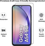 Samsung Galaxy A54 Screenprotector - Gehard Glas Beschermglas Tempered Glass Screen Protector
