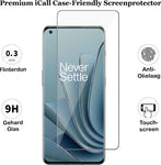 Screenprotector geschikt voor OnePlus 10 Pro - Gehard Glas Beschermglas Tempered Glass Screen Protector