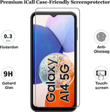 Samsung Galaxy A14 Screenprotector - Gehard Glas Screen Protector GlassGuard
