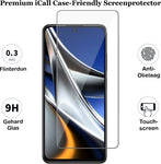 Screenprotector geschikt voor Xiaomi Poco X4 Pro - Gehard Glas Beschermglas Tempered Glass Screen Protector