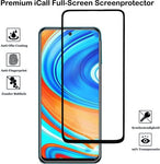 Screenprotector geschikt voor Xiaomi Redmi Note 9 Pro - Full Screen Protector Glas