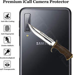 Camera Screenprotector geschikt voor Samsung A50 - Glas Screen Protector