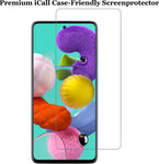Screenprotector geschikt voor Samsung A51 - Glas Screen Protector