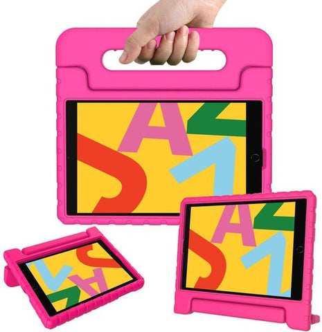 iPad 10.2 2019 / 2020 / 2021 Hoes - Kinder Back Cover Kids Case Hoesje Roze