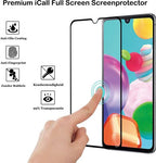 Screenprotector geschikt voor Samsung A41 - FullGuard Glas Screen Protector