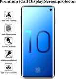 Screenprotector geschikt voor Samsung Galaxy S10 - Tempered Glass Gehard Glas Case-Friendly Screen Protector - Ondersteunt Vingerafdrukscanner