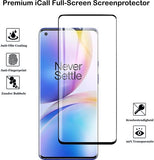 Screenprotector geschikt voor OnePlus 8 Pro - Full Screen Protector Glas