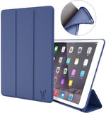 iPad Air 2019 Hoes Smart Cover - 10.5 inch - Trifold Book Case Leer Tablet Hoesje Blauw