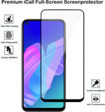 Screenprotector geschikt voor Huawei P40 Lite E - Full Screen Protector Glas