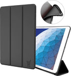 iPad Air 2019 Hoes Smart Cover - 10.5 inch - Trifold Book Case Leer Tablet Hoesje Zwart