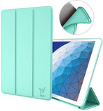 iPad Air 2019 Hoes Smart Cover - 10.5 inch - Trifold Book Case Leer Tablet Hoesje Groen