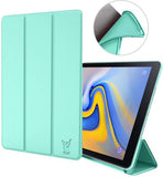 Samsung Galaxy Tab A 2018 Hoes Smart Cover - 10.5 inch - Trifold Book Case Leer Tablet Hoesje Groen